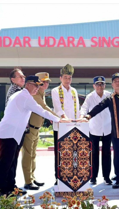 الرئيس الإندونيسي يتوقع زيادة في عدد الزيارات إلى سينغكاوانغ