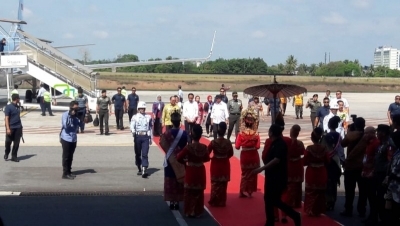 افتتح الرئيس جوكو ويدودو المحطة الجديدة لمطار ديباتي أمير بانجكا بيليتونج
