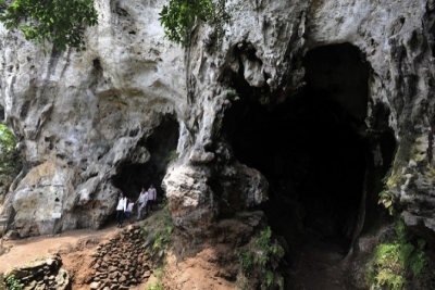 La grotte de Pawon à l&#039;ouest de Java