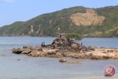 La plage de Tanjung Aan, à Lombok