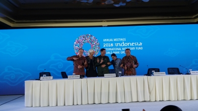 Das jährliche Treffen der IWF-WBG 2018 in Bali ging zu Ende.