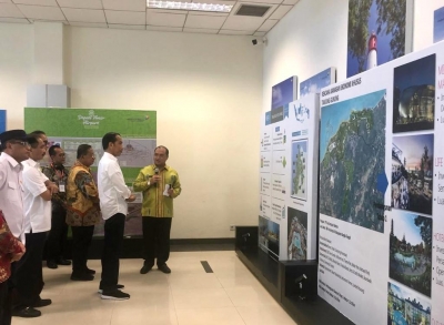Präsident weihte das neue Terminal des Flughafens Depati Amir Bangka Belitung ein