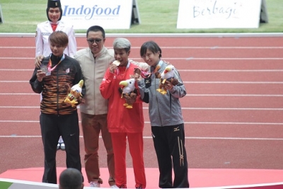 El logro de los atletas indonesios superó el objetivo