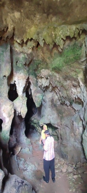 La grotte de Losan à Kalimantan Est