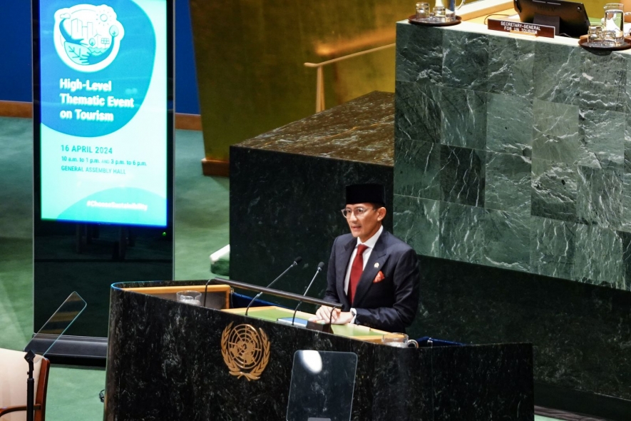 Indonesiens Minister für Tourismus und Kreativwirtschaft nahm am UN-Gipfeltreffen in New York teil.